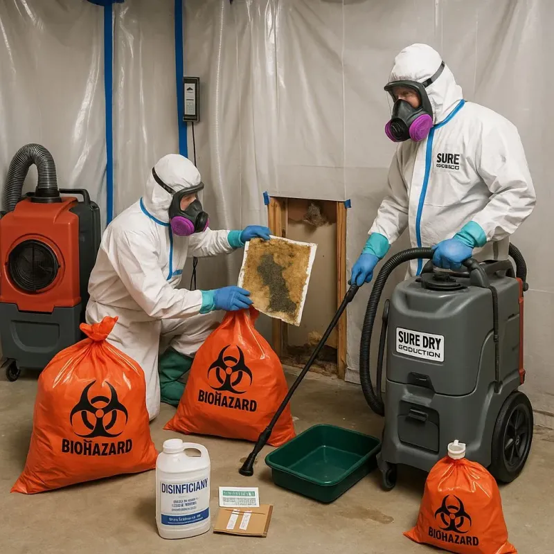 Contaminated Water Handling Protocols process in River Ridge, LA